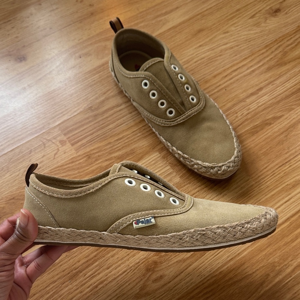 Pajar Tan Suede Sneakers - Size 42 (Fits like 10)